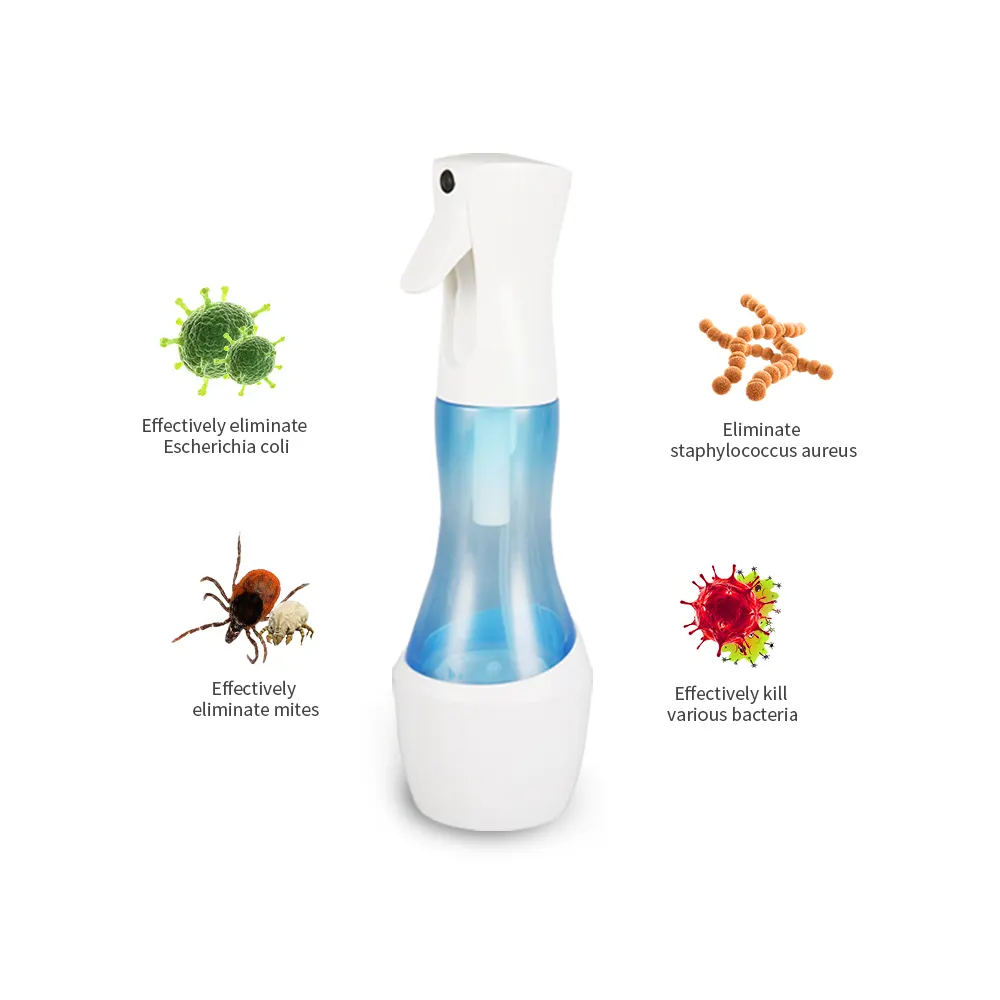 Portable Ozone Water Sterilizer Equipment 3-in-1 Multipurpose Surface Cleaner sprayer