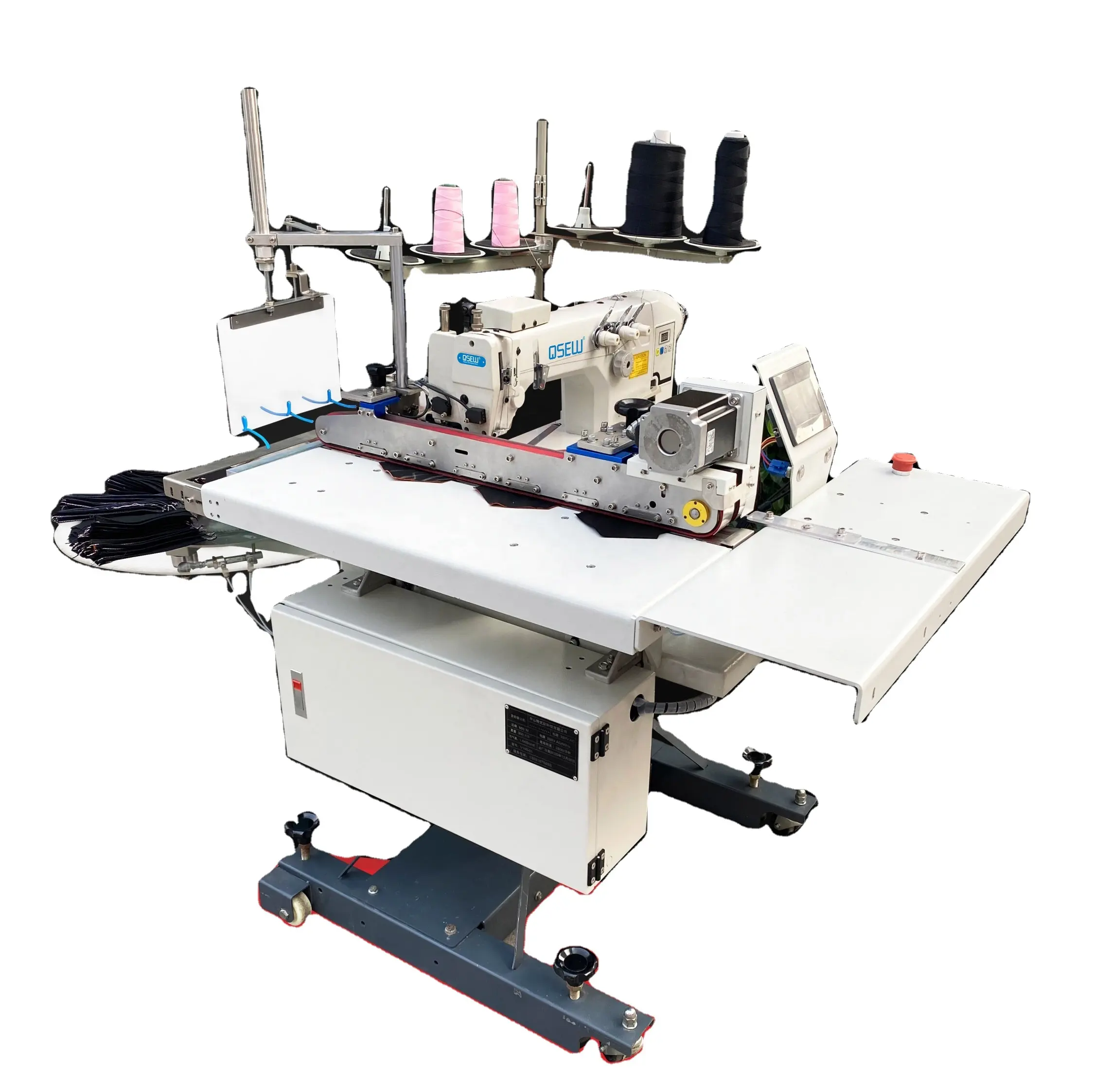 QS-3800JD Automatic jean pocket hemming industrial sewing Machine Rolled pocket Hemming sewing Machine
