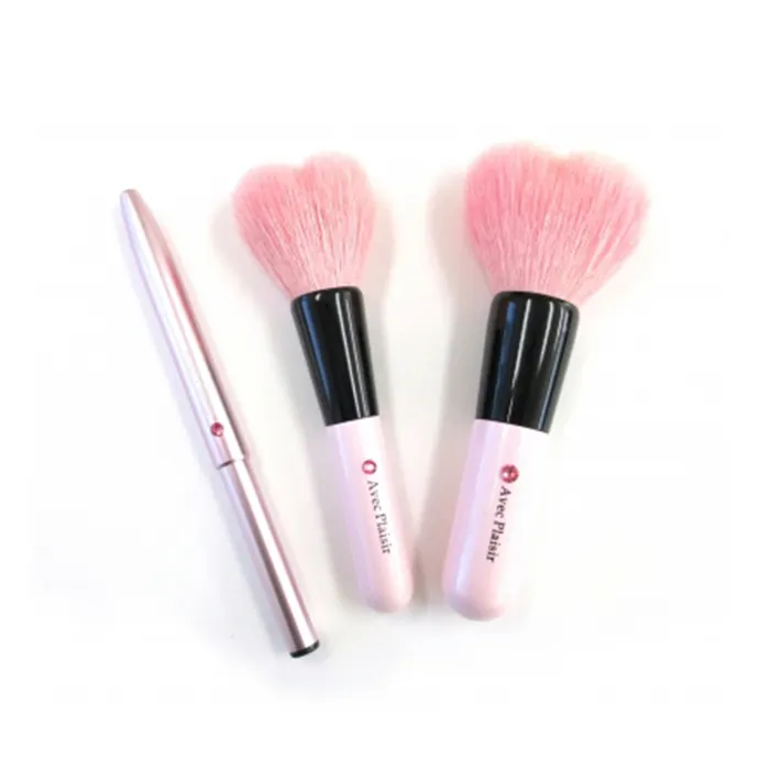 High quality premium silicone custom makeup brush set 5pcs for Lipstick