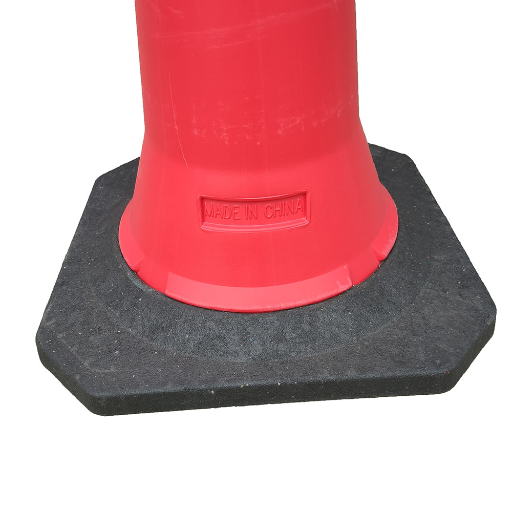1000mm Height Reflective PE Traffic cone Road Safety Cone With High Visibility Reflector
