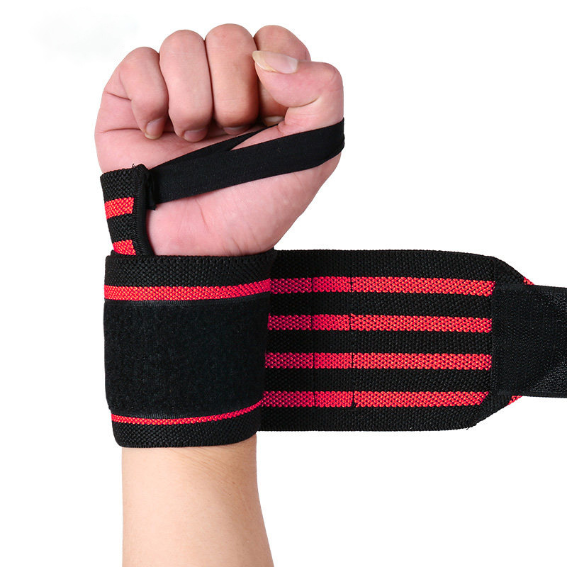 2021 Hot Selling Adjustable Weight Lifting Elastic Wrist Support Belt For Gym Training