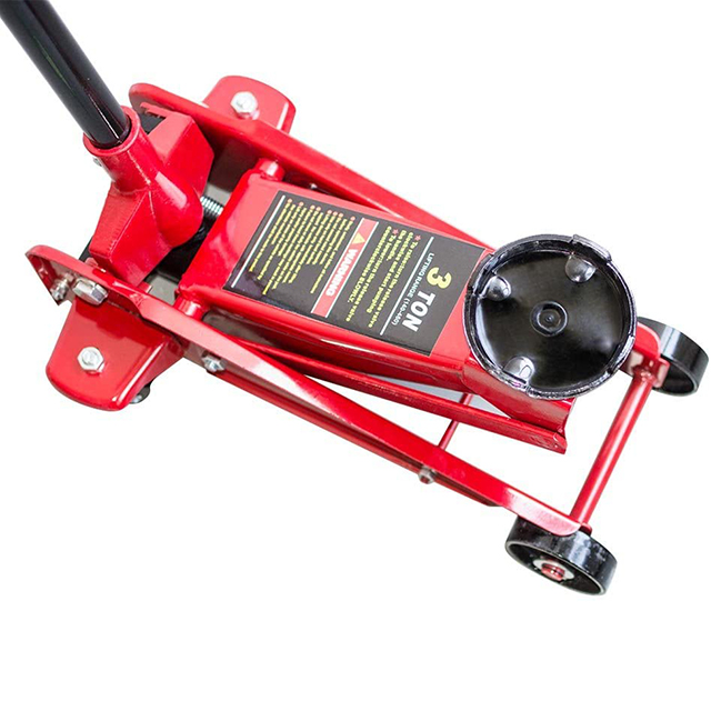 Movable Car Customized Long Floor Heavy duty mechanical horizontal manual wheel jack