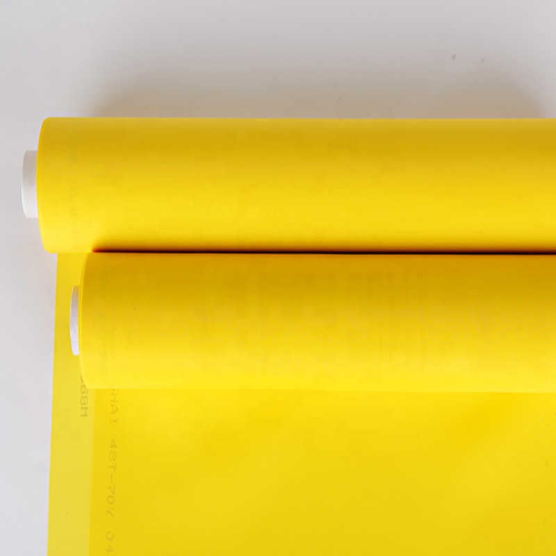 100% Polyester Material and Plain Weave Type screen printing mesh