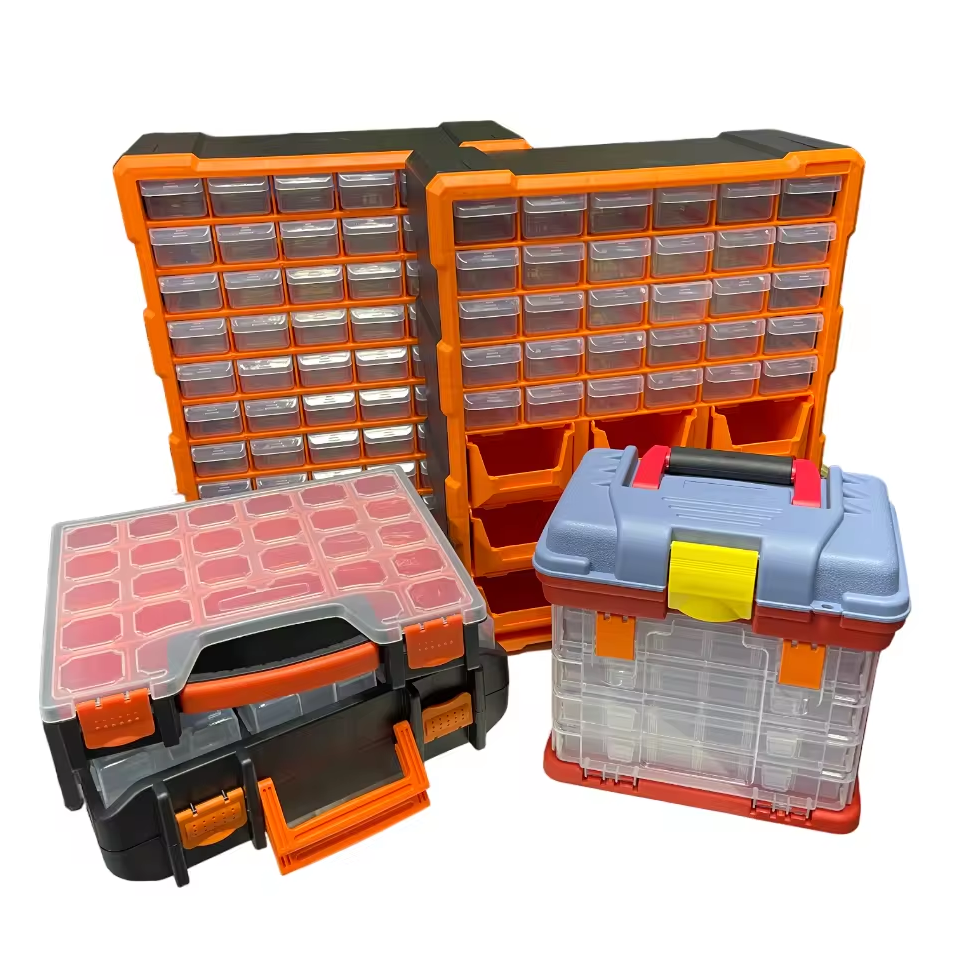 Factory Price 60 Multi Plastic Drawer Storage Cabinet Organizer Stackable Plastic Storage Bins with Drawer Storage Wall Box