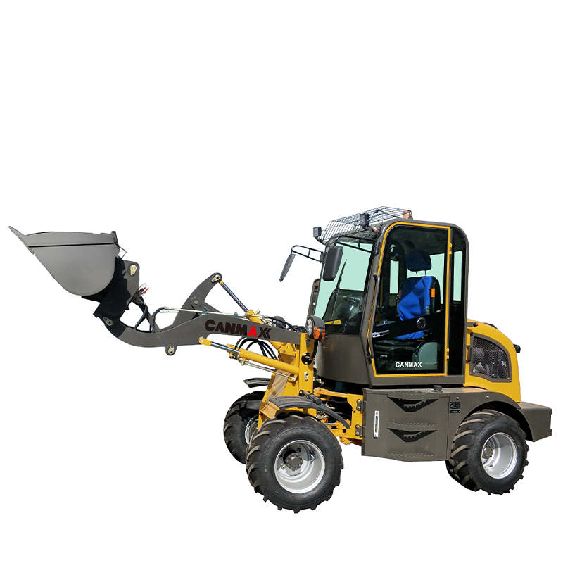 Китайский известный бренд CANMAX колесный погрузчик CM908 с использованием гидравлического насоса машинное оборудование может быть использовано в фермах
