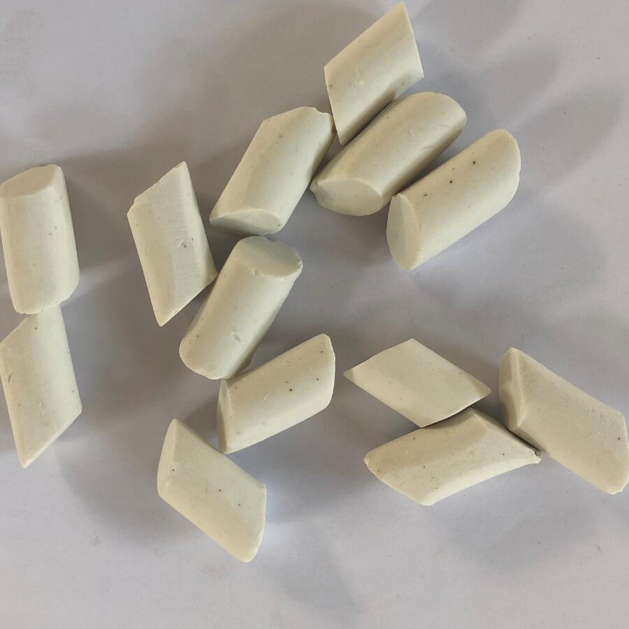 Wear proof angle cut cylinder elaborate polishing ceramic brown aluminium oxide grinding grains low price