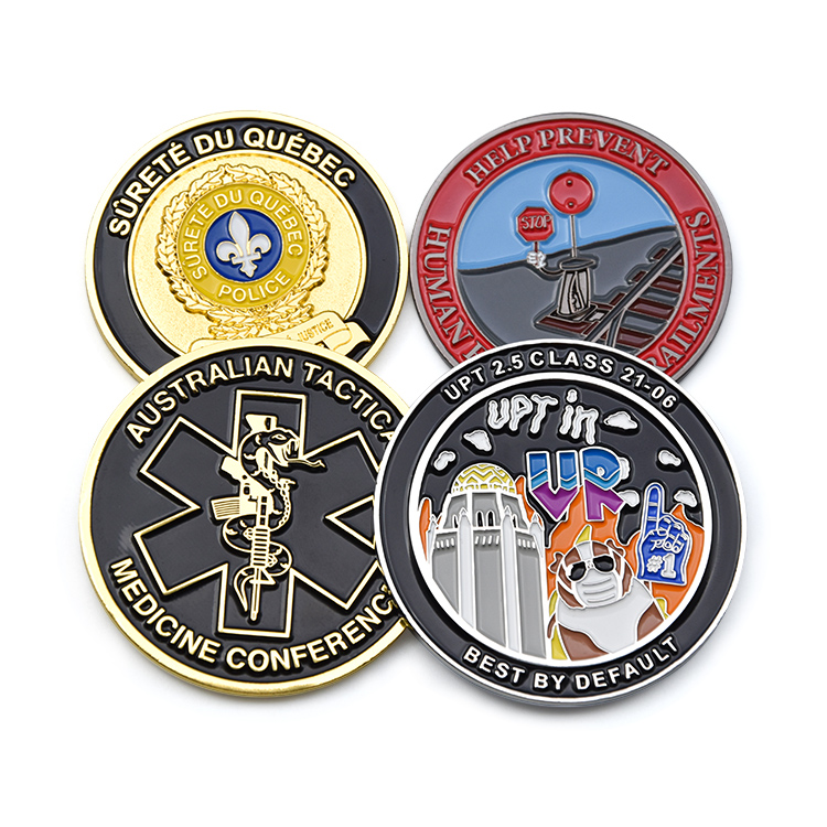 Custom golden soft enamel metal commemorative mason masonic challenge coin