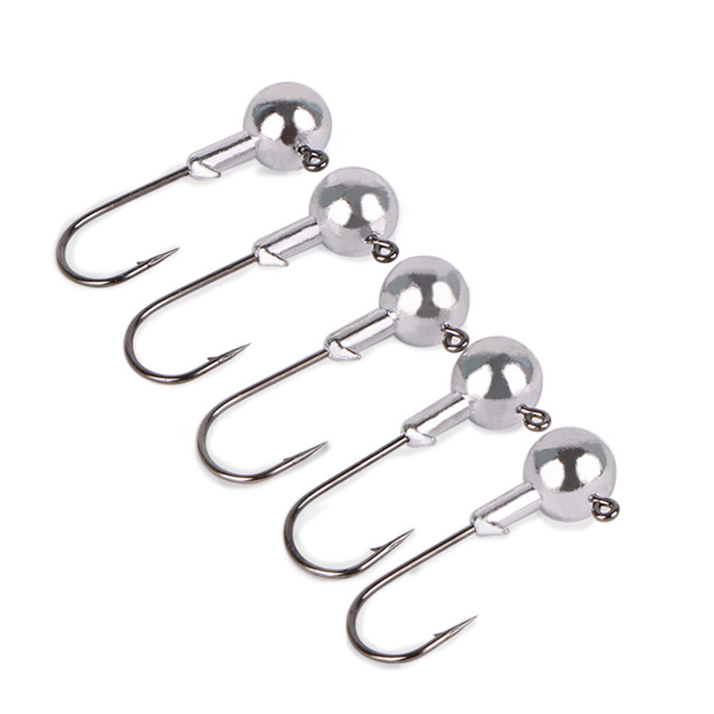 1g 2g 3.5g 5g 7g 10g 14g Jig Head Hooks Cheap Hooks Jighead Lure bass fishing hook