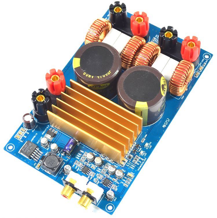 Плата Hi-Fi цифрового усилителя звука TPA3255 класса D, 300 Вт + 300 Вт