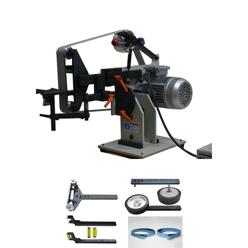 2x72 manual sand belt polishing machine bench grinder for knife