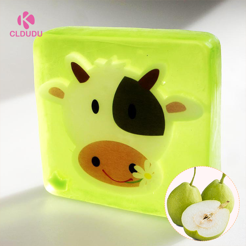 OEM Natural Aroma Essential Oil Safe Ingredient Cartoon Handmade Moisturizing Soap Children Kid Cute Soap for Fun Bath