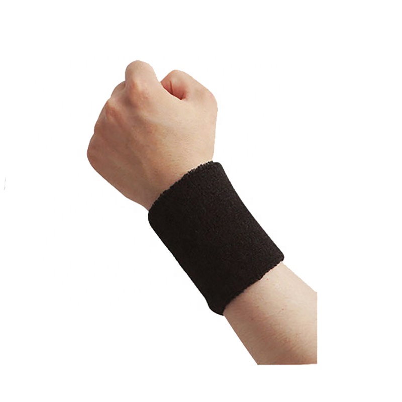 OEM Comfortable breathable carpal tunnel guard towel tennis sweatband wrist bands