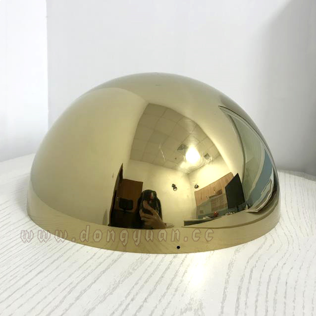 250mm Hollow Stainless Steel Half Sphere
