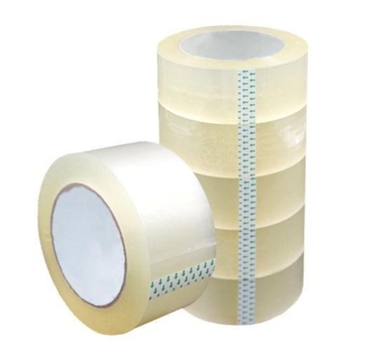 Custom Clear Box Carton Packaging Sealing Packing Opp Bopp Strong Self Adhesive Tape