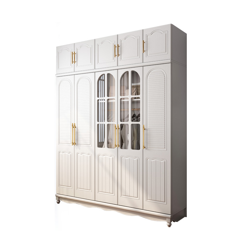 Hot salling Nordic bedroom sliding door home modern minimalist Solid wood wardrobe closet for bedroom