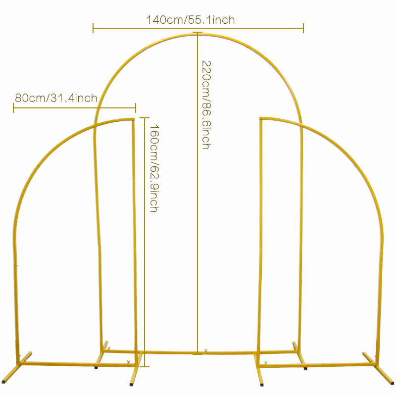 New arc wedding arch props wrought iron screen artificial flower stand stage background arched shelf party display decoration