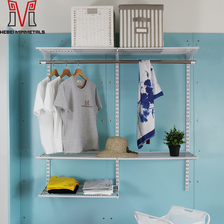 CLOSETMATE-HMHVY Hot sale simple style modern multifunction portable large storage space flexible door wardrobe with basket