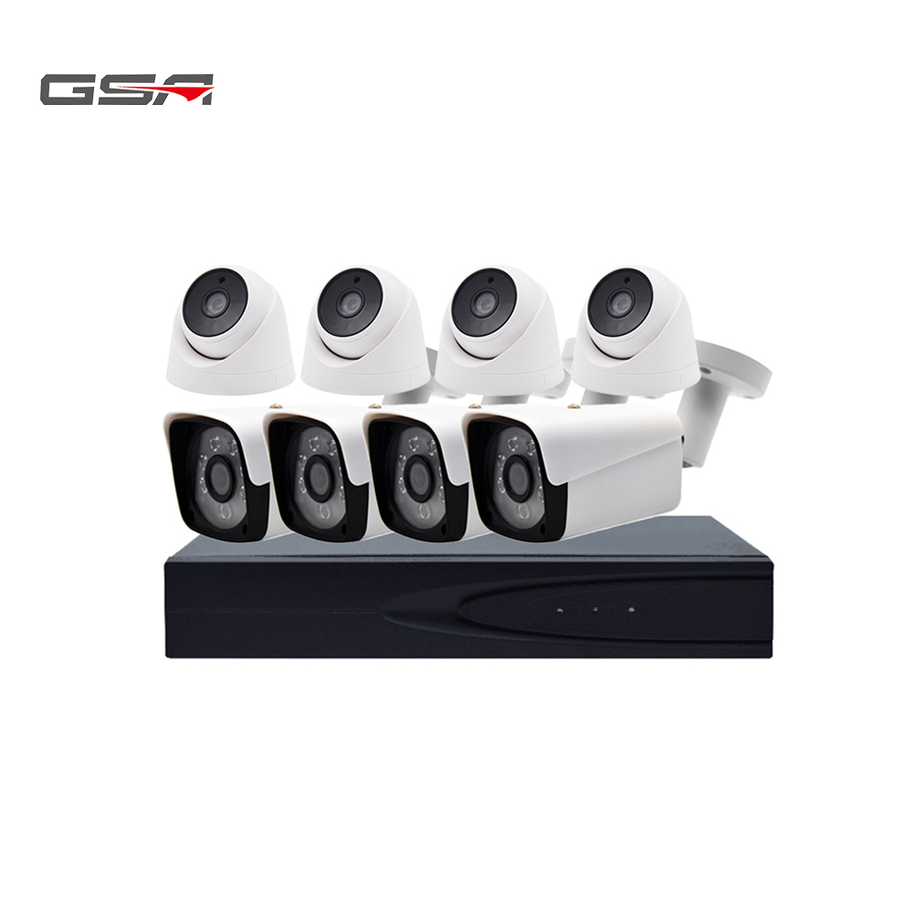 Производители систем видеонаблюдения Cctv Camera с Dvr System Techage 8ch 1080p Ahd Camera System Ahd Dvr Kit 8ch 5MP-N 2MP/1080P CN;GUA