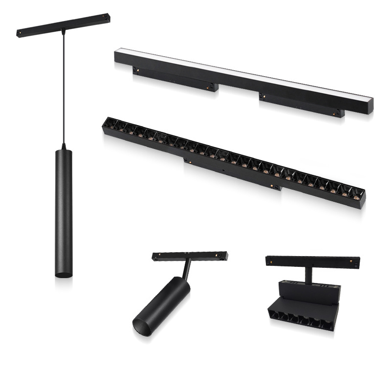 Low Voltage 24v 48v Magnetic Track Light Used for Hotel/Restaurant/Showroom/ Villa /Home Dinning