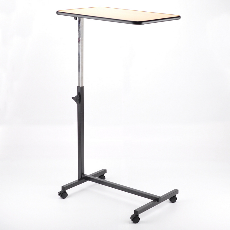 Hot selling low price mutifunctional folding overbed table with test report