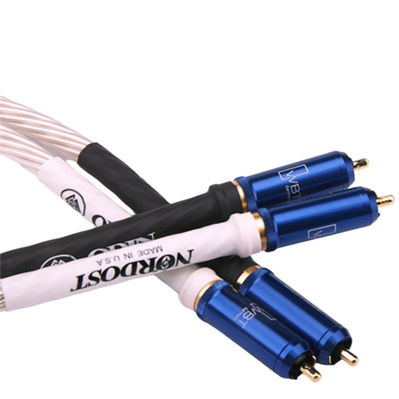 NORDOST ODIN поколение флагманского чистого серебра HIFI аудио усилитель двойной лотос RCA кабель