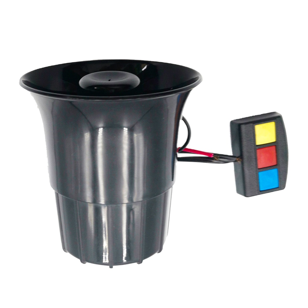 Professional Security Vehicles Waterproof Alarm Horn Police Speaker Siren Platinum