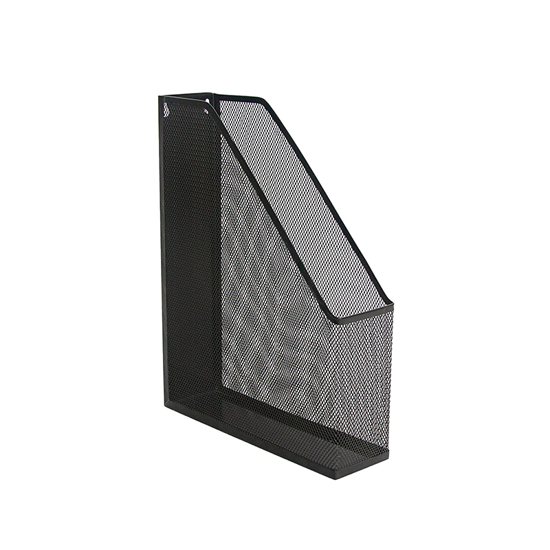 Wire Mesh Wall Mounted Business Magazine File Holder Paper Book Storage Office Desk Organizer