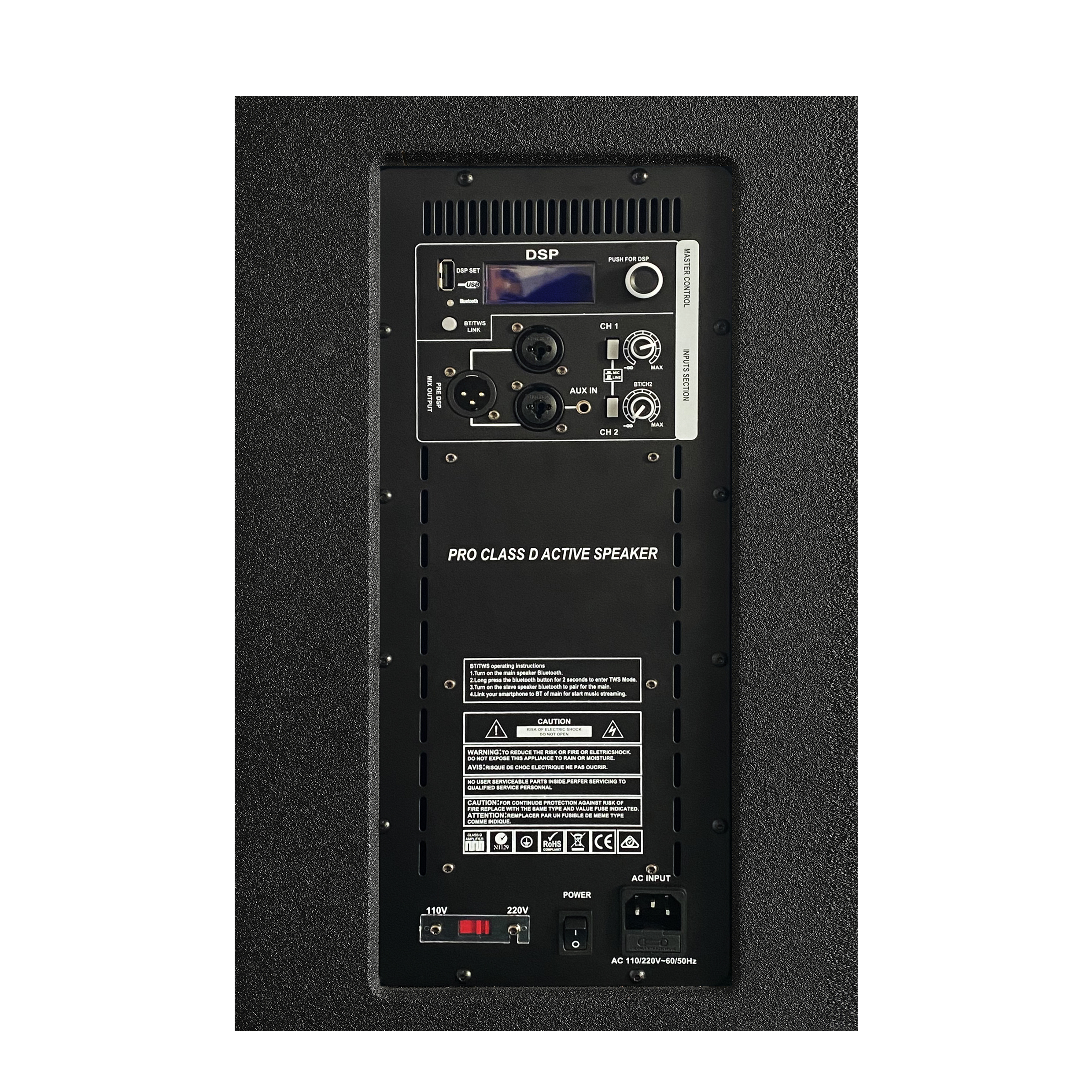 Precision Pro Audio AC21 уникальный новый модульный дизайн высокая мощность RMS 800 Вт Pro PA система активная Колонка Напольные колонки