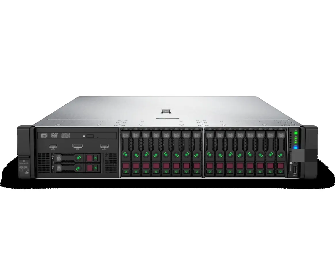 original new  DL380 Gen10 5118 2.3GHz 12-core 1P 64GB-R P408ia 8SFF 800W RPS Performance Server P06422-B21
