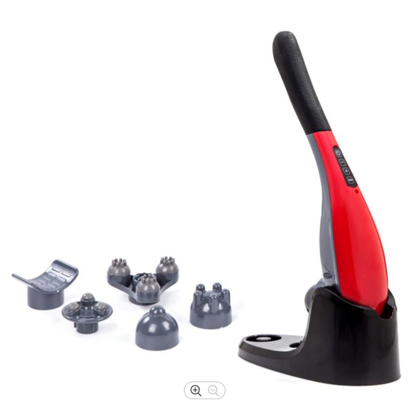 Vibrator Hammer Rechargeable Wireless Dual Heads Electric Full Body Massage Handheld Massage Hammer Massager