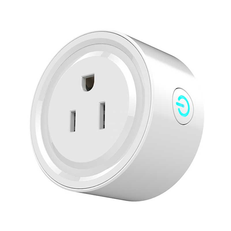 High Quality App Wireless Remote Control Wifi Smart Plug Us Standard Mini Socket With Alexa & Google Home