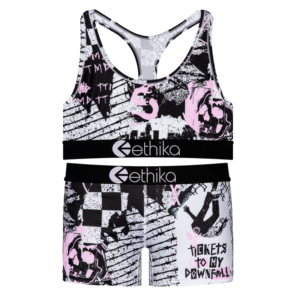 Спортивный зимний женский комплект Ethika, эластичная одежда для йоги, комплект для фитнеса и йоги с высокой талией и подтягиванием ягодиц