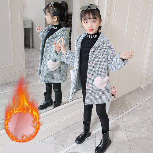 413380 new for winter Slim Girl Coat mid-long style