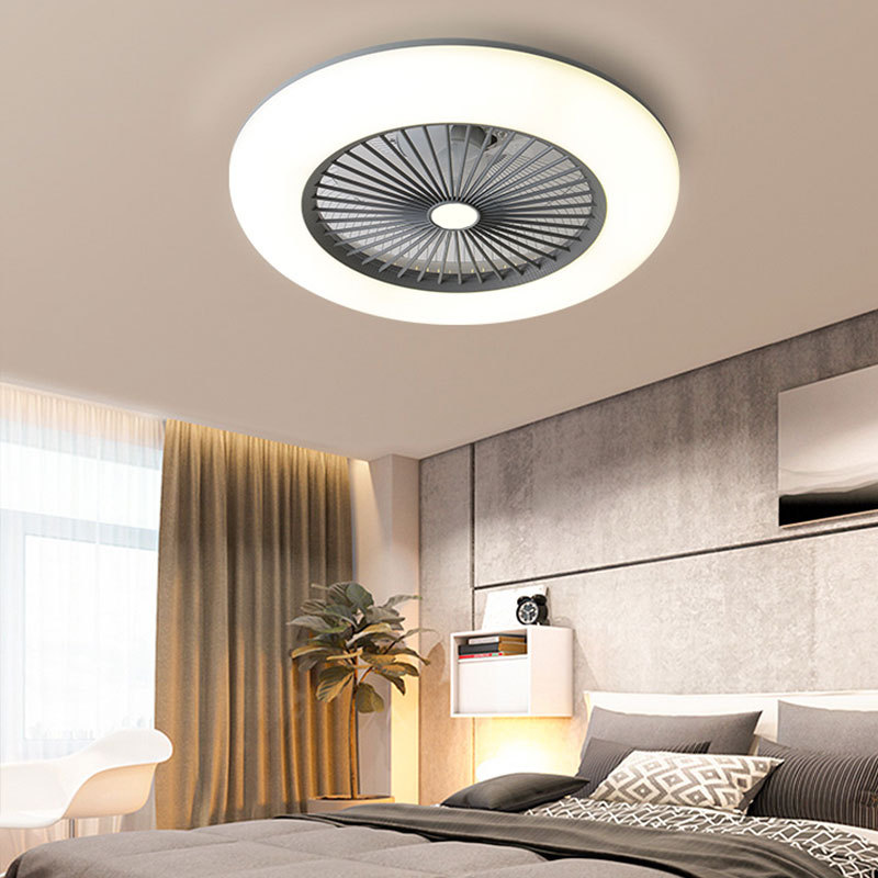 Ceiling Fan Light With Remote Control 3 Color Changes Led ceiling Fan Lamp