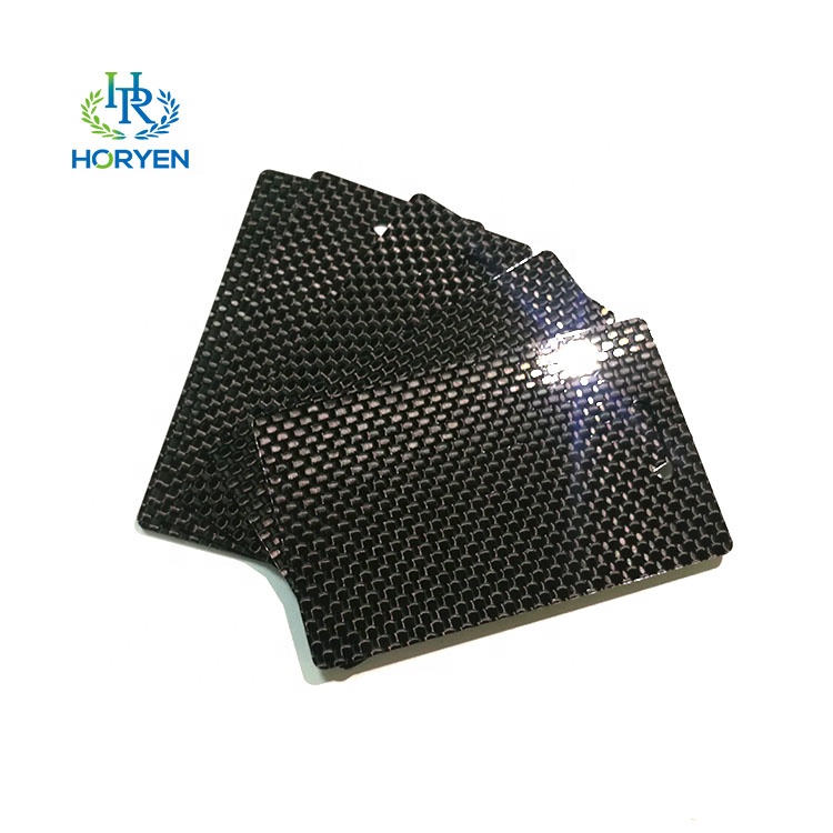 Horyen производство дешевая OEM карбоновая визитная карточка