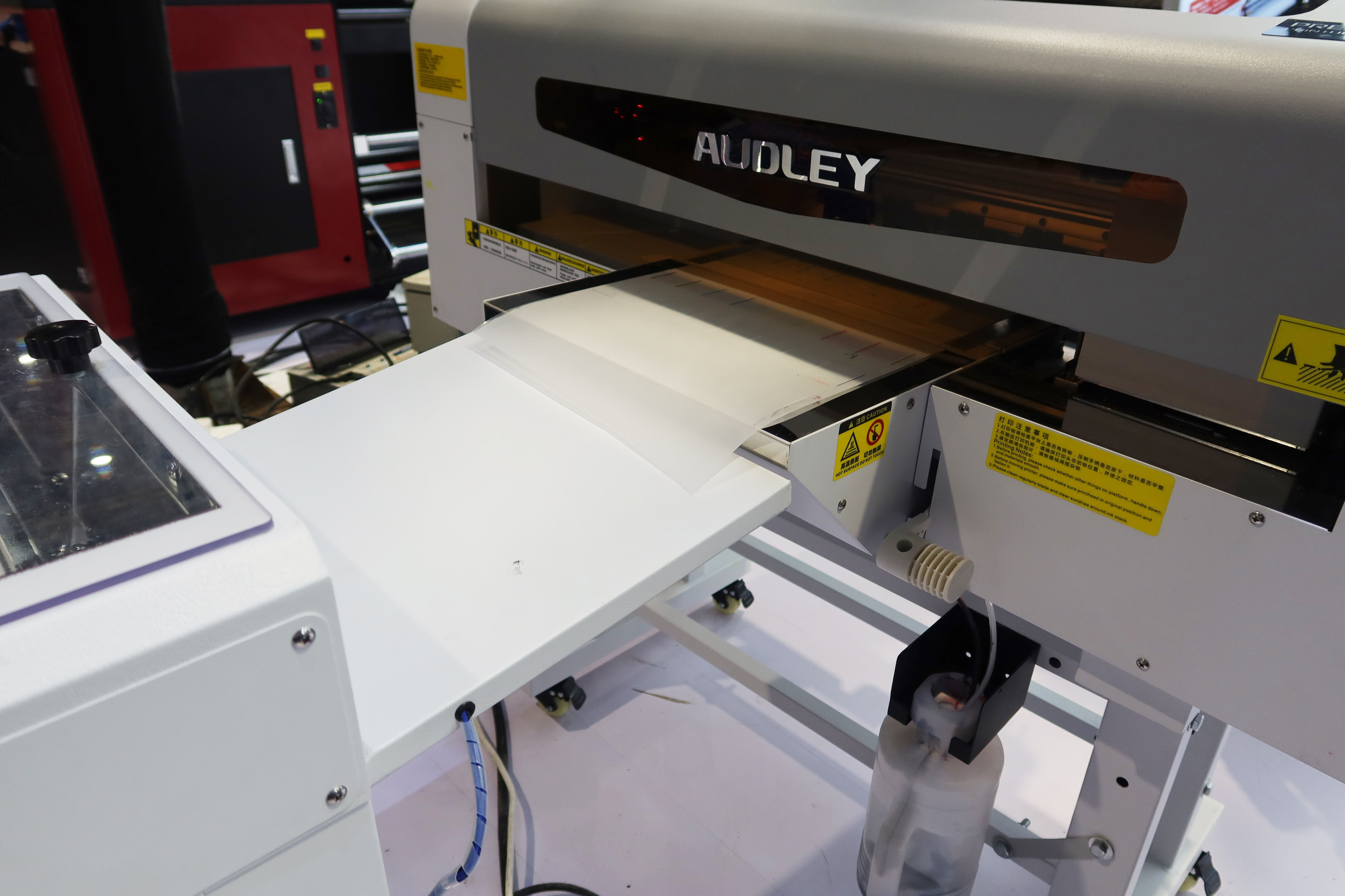 Заводской принтер Dtf, принтер Audley XP600 Dtf с шейкером A3, циркуляция чернил белого цвета
