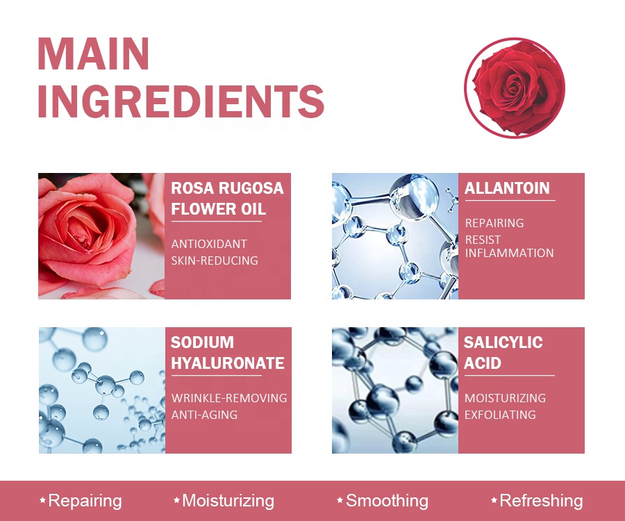 Rose Peeling Mask Feet Skin Care Socks Exfoliating Foot Mask with Private Label