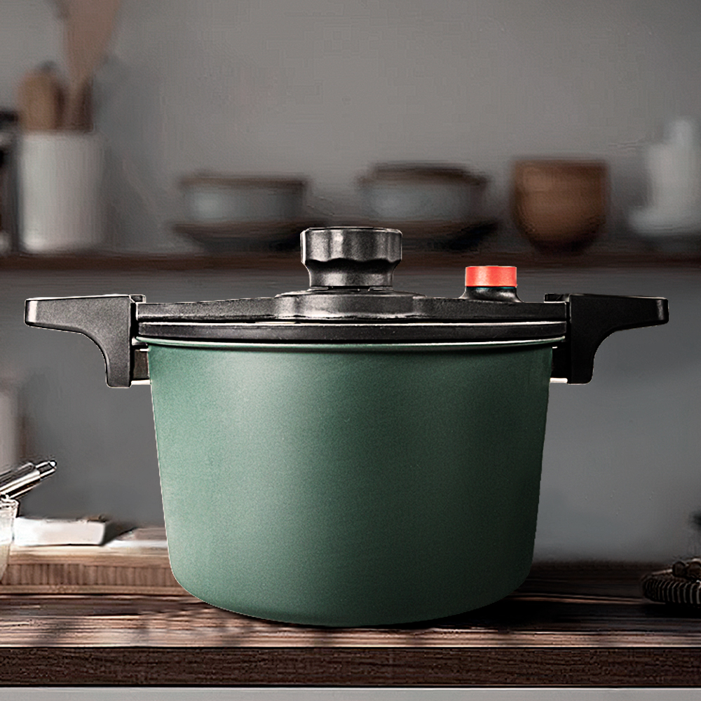 Carbon steel heat press cooker cookware pot
