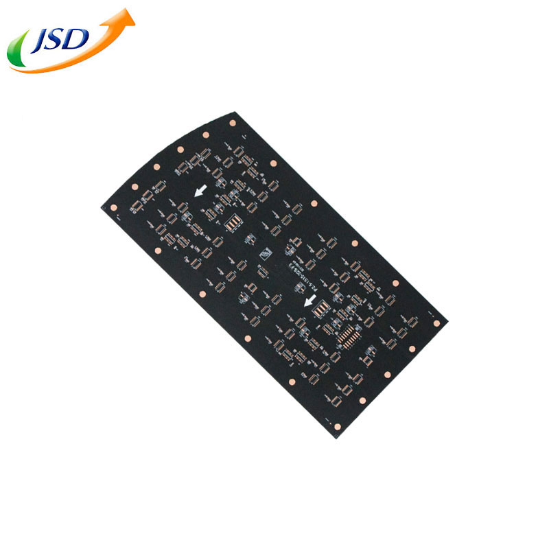 Single sided bulb led pcb factory led smd 2835 3535 aluminum pcb board lens