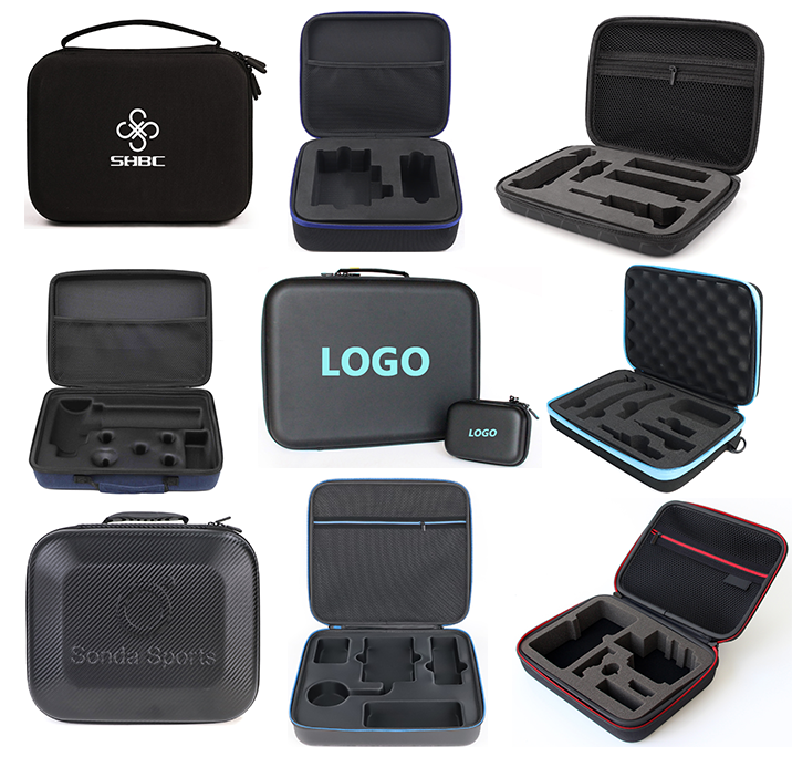 Manufacturer Custom Waterproof Storage Tool Organizer With Handle Zipper, Travel Soft Carrying EVA Case with Foam