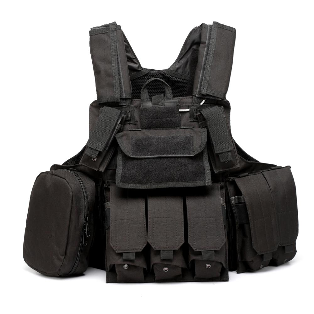 Chenhao Hot sale Military Quick release handle Plate carrier tactical vest for Multi-pocket Protective Police