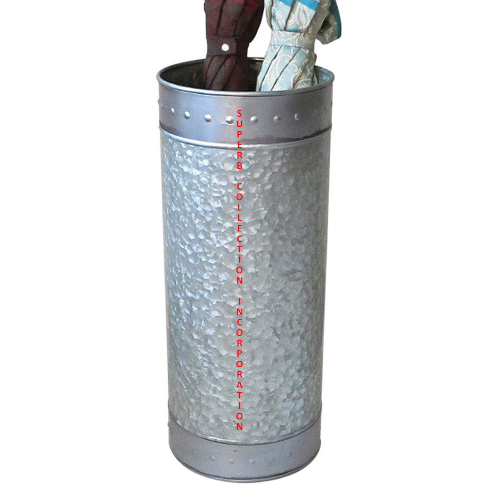 Luxury galvanized mini Umbrella stand for kids room