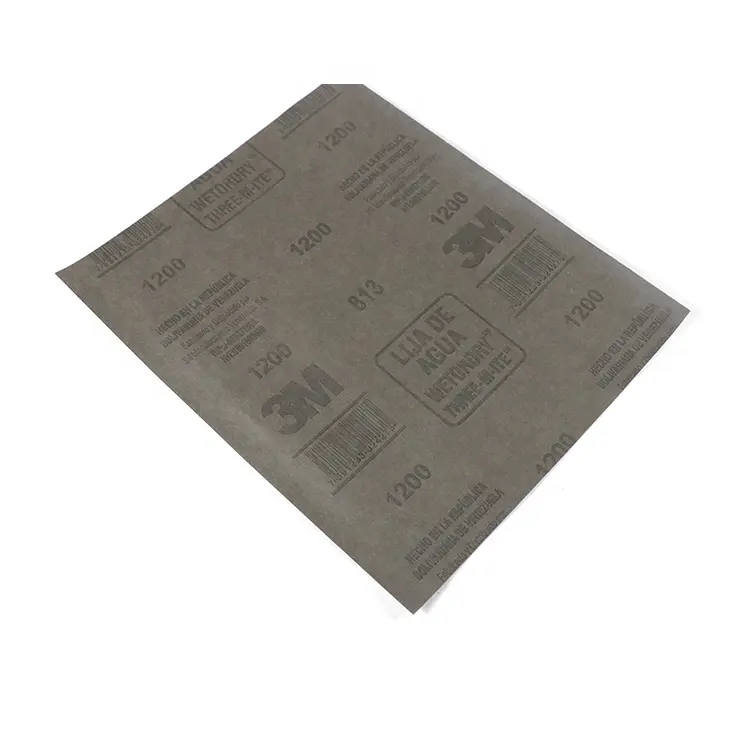 Latex 3M sandpaper 3M silicon carbide waterproof abrasive paper