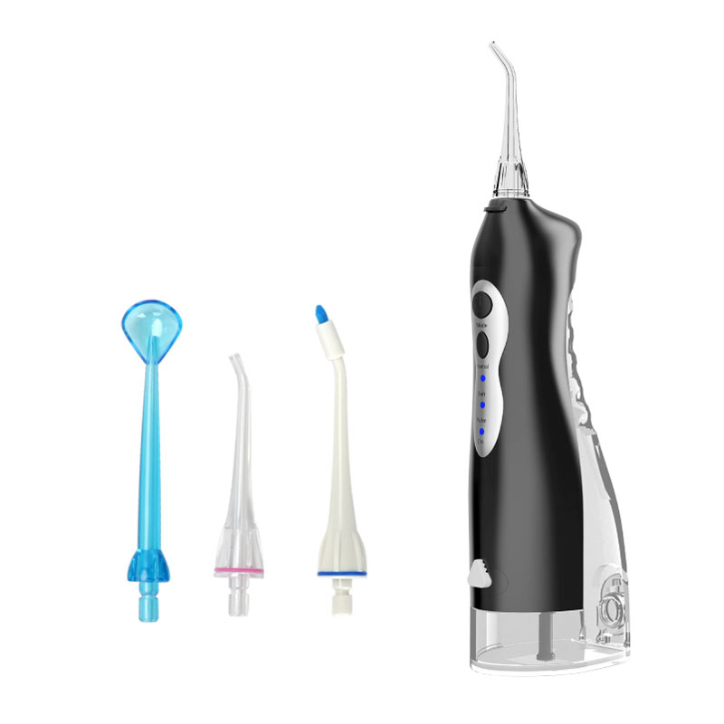 High Pulse frequency 220ml 3 modes portable oral irrigator water electric flosser toothbrush cordless oral irrigator dental