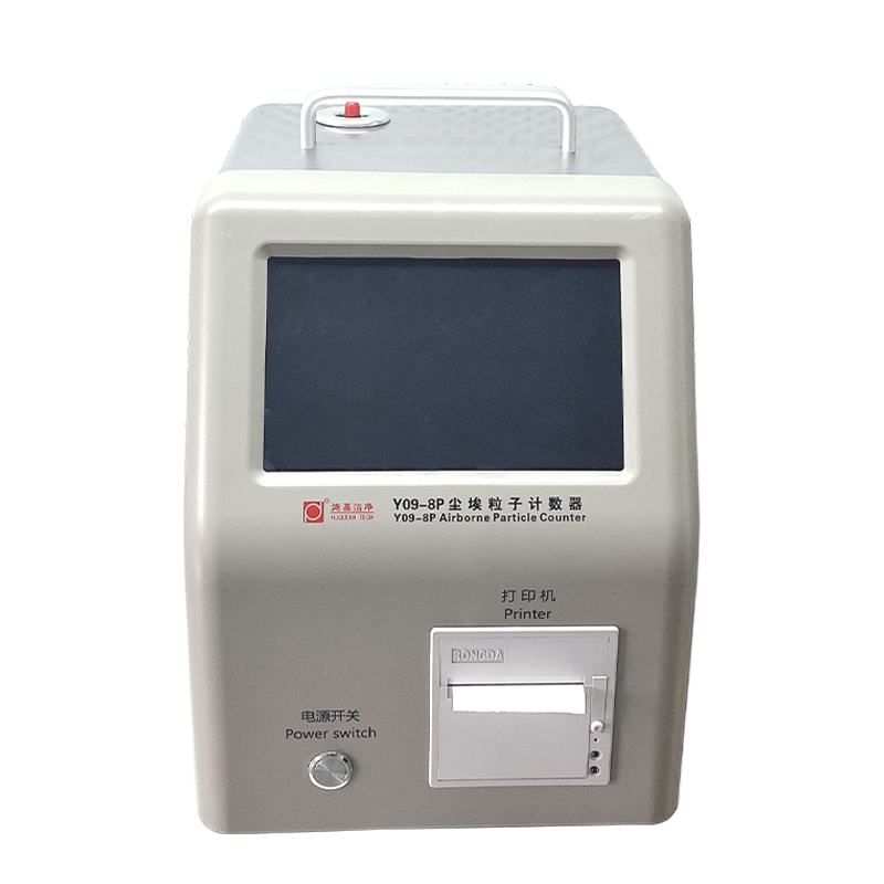 Laser Airborne particle counter28.3L/min(1CFM) Six-speed touch screen Laser dust particle counter