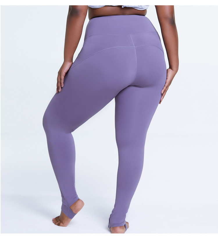 2021 New Oversize Solid Color Yoga Pants High Waist Fitness Pants Hip Lift Sports Pants for women