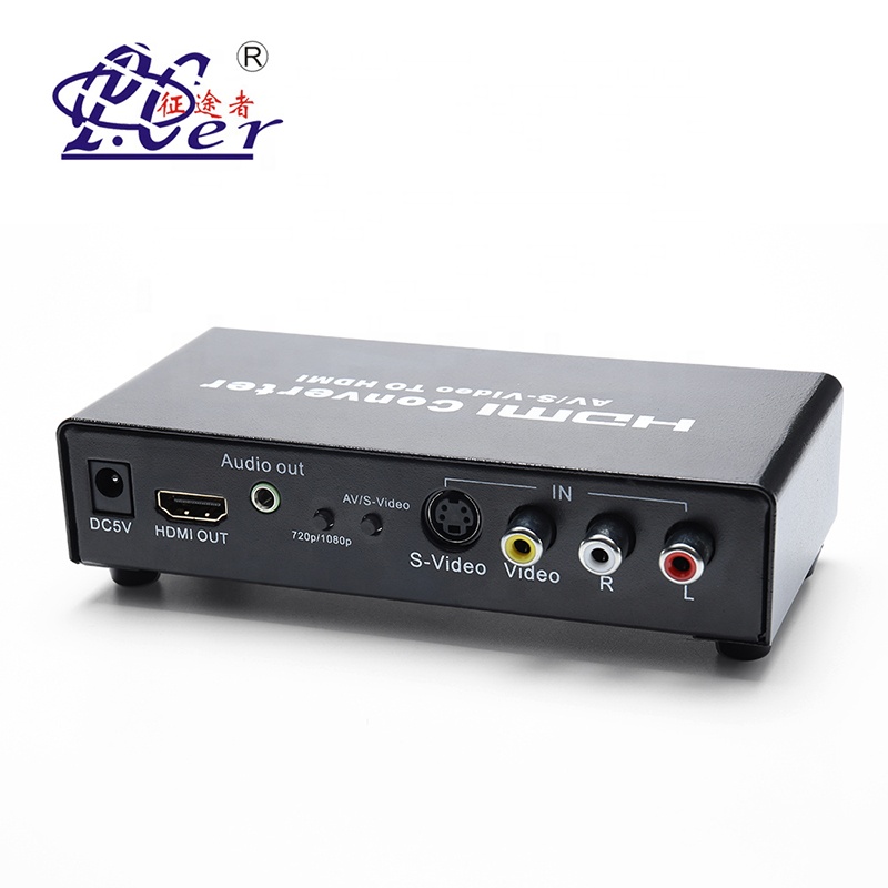 Преобразователь HDMI AV/S-видео в HDMI селектор 4K 1080P 60 Гц Переключатель AV в HDMI