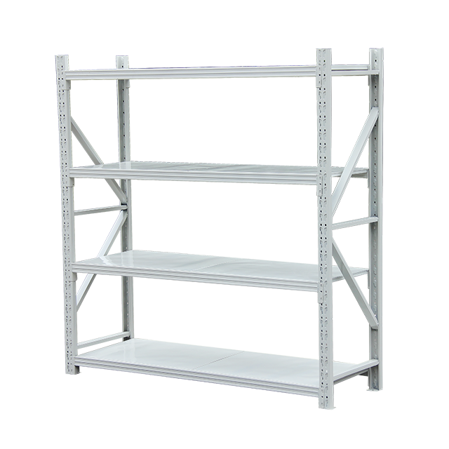 Professional Design Warehouse Racking System Solutions Storage Shelves & Units Boltless / Rivet Shelving Power Coated 0.9/1.1mm