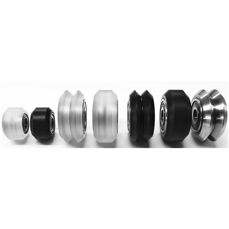 V-Groove Wheel Vwheel V Groove Wheels пластиковые 100 шт. Тип 19 Алюминий 4 "5 мм Слот 2 дюйма для 3D-принтера формы Rail Slotv