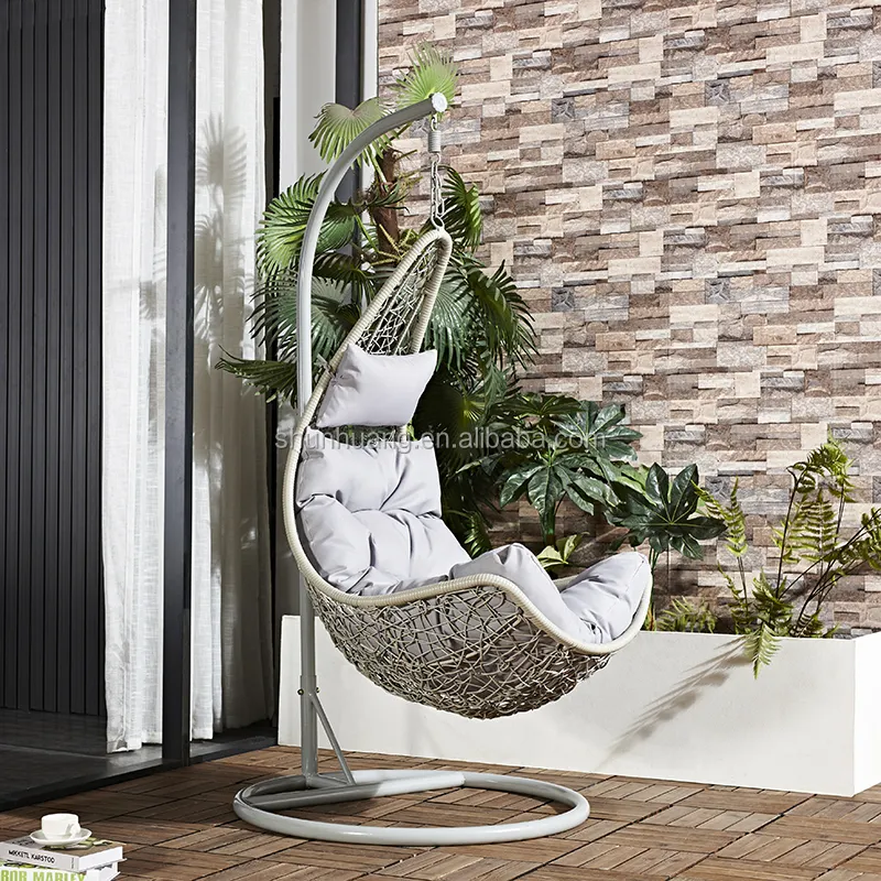 Leisure living room swing chair single rattan swing chair garden hanging chair